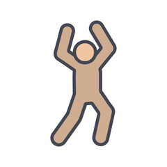 Aerobics Vector Icon