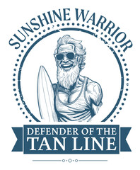 Typography Design of Beach Diary &ndash; Tropical Summer Vibes T-shirt