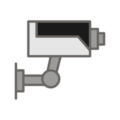 Security Camera Vector Icon