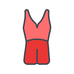 Workout Clothes Vector Icon