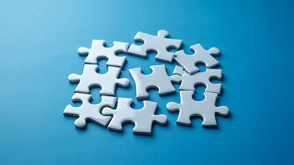 Arrow shaped jigsaw puzzle