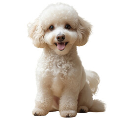 white poodle puppy