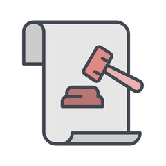 Legal Aid Vector Icon