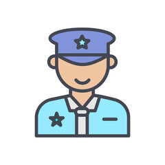 Police Officer Vector Icon