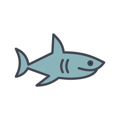 Shark Vector Icon