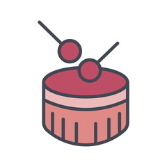 Drum Vector Icon