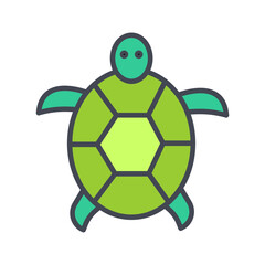 Turtle Vector Icon