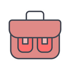 Teacher Bag Vector Icon