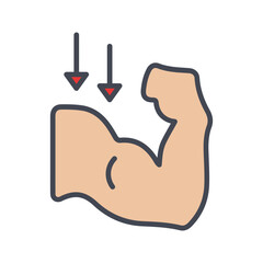 Muscle Recovery Vector Icon