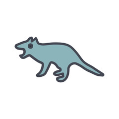 Tasmanian Devil Vector Icon