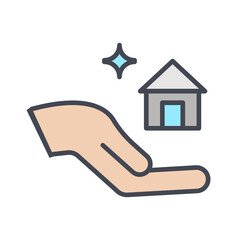 Clean Living Vector Icon