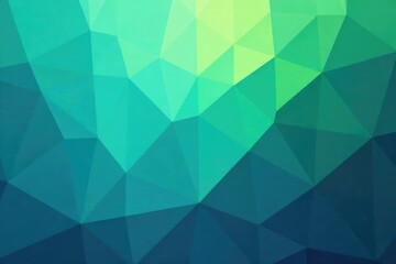 Fototapeta premium Subtle geometric pattern in calming blues and greens, design, style