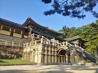 Naklejka premium Bulguksa Temple in Gyeongju, Korea