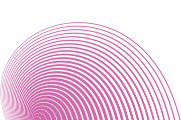 simple abstract light purple color big to small half circle round geometric pattern concentric circles abstract composition in pink