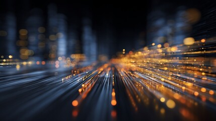 An abstract representation of the infinite possibilities and uncharted territories that await IT technology in the future, propelling the advancement of innovative ideas