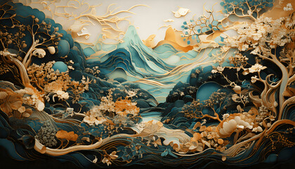 Obraz premium Artistic background.