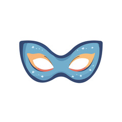 My Simple flat 2D illustration of a party masks isolated on a transparent background, vector, flat design, animation design, simple flat 2D icon, clipart