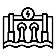 hydro power icon