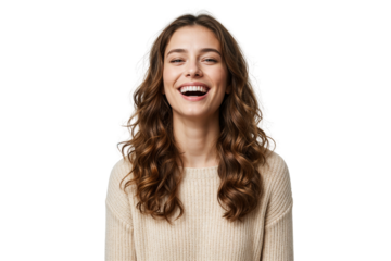 Genuine Joy A Portrait of Authentic Laughter and Happiness