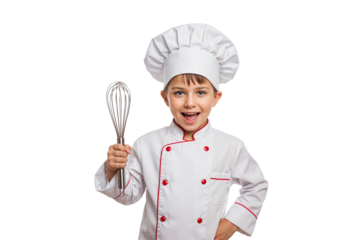 Young Chef Aspiring Culinary Artist  Whisk, Passion, and Delicious Dreams