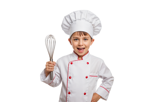 Young Chef Aspiring Culinary Artist  Whisk, Passion, and Delicious Dreams