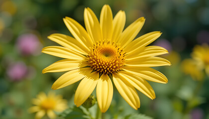 Obraz premium Yellow Flower Petals Nature