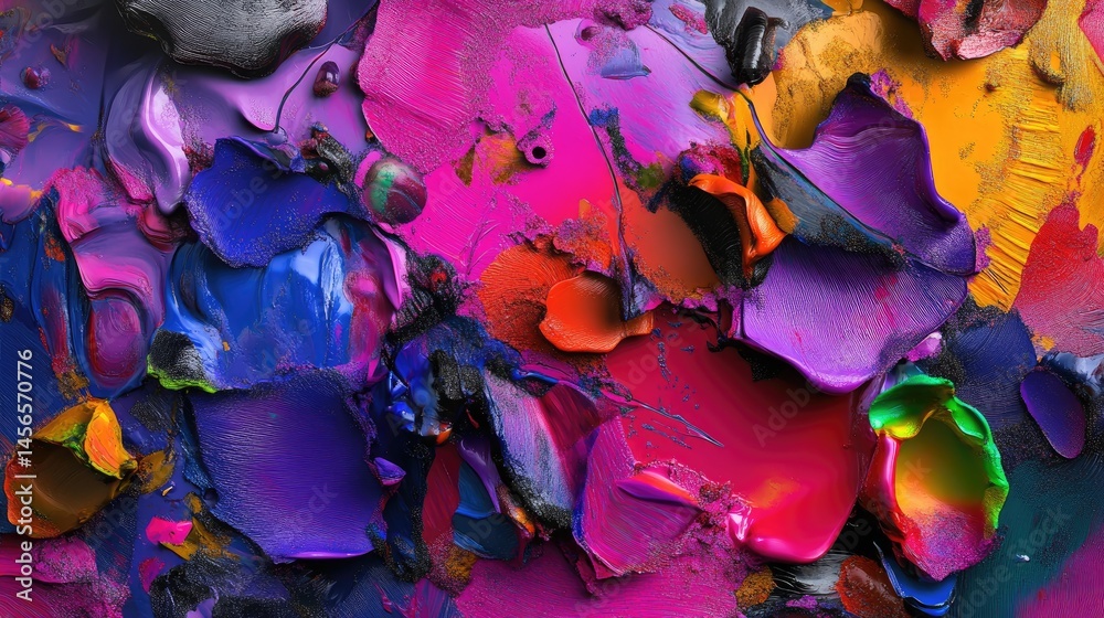 Poster noise-enhanced colorful gradient texture for abstract wallpapers and digital art
