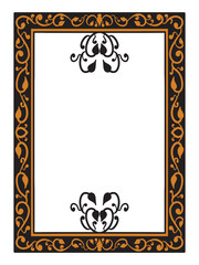 Vintage Flourish Ornamental Frames Vector Art Deco