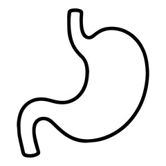 Stomach icon on white background vector
Vector icon