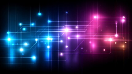 Obraz premium Modern Concepts' Technological Background is Known as Digital Innovation