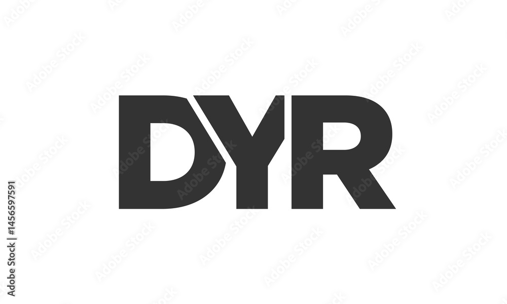 Fototapete dyr logo design template with strong and modern bold text. initial based vector logotype featuring s