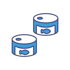 Non-Perishable Food vector icons stock illustration