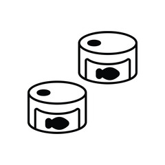 Non-Perishable Food vector icons stock illustration