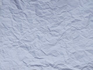 Abstrack crumpled white paper texture background, Copy space 