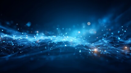 Fototapeta premium Leveraging digital data, digital information marketing uses technology and digital platforms to meet customer needs, resulting in modern and effective experiences