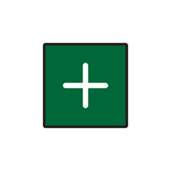 Fototapeta premium plus color icon