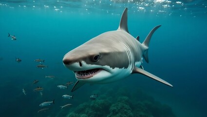 Fototapeta premium great white shark