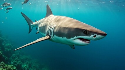 Fototapeta premium great white shark