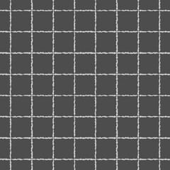 Fototapeta premium seamless black and white pattern of different geometric shapes