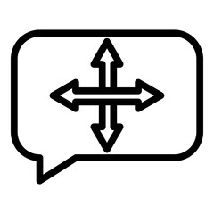 Fototapeta premium Phishing Vector Line Icon Design