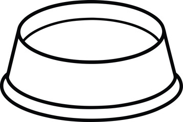 black hat isolated on white