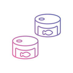 Non-Perishable Food vector icons stock illustration