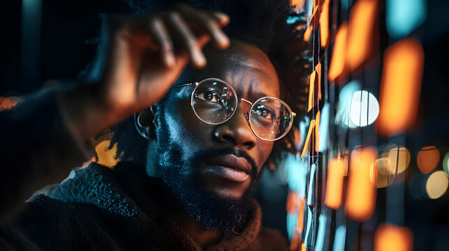 business plan using digital display in a startup accelerator setting