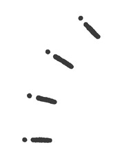 手書きのキラキラ･ひらめき等の表現の装飾 - シンプルでかわいい光のイメージのあしらい素材