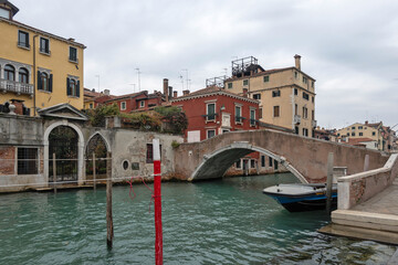 The Old Town of city of Venice, Italy