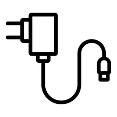 Adapter Vector Line Icon Design