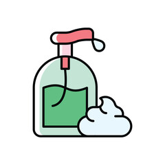 Lotion Icon vector stock illustration