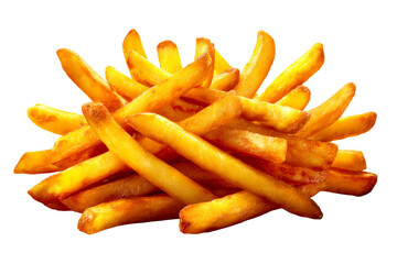 Crispy golden fries served in a deliciously piled arrangement