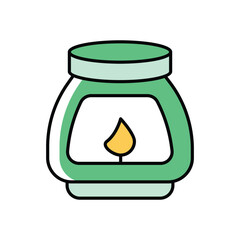 Aromatherapy Icon vector stock illustration