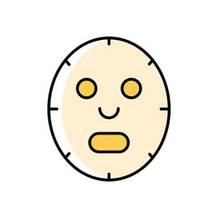 Fototapeta premium Face Mask Icon vector stock illustration